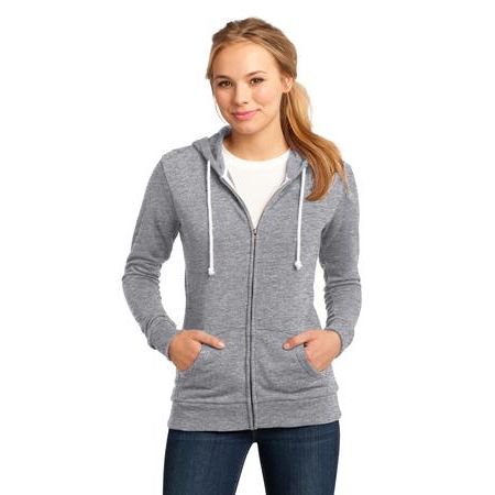 District ®  - Juniors Core Fleece Full-Zip Hoodie DT290