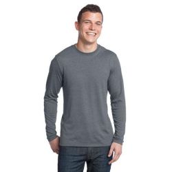 District ®  - Young Mens Textured Long Sleeve Tee. DT171